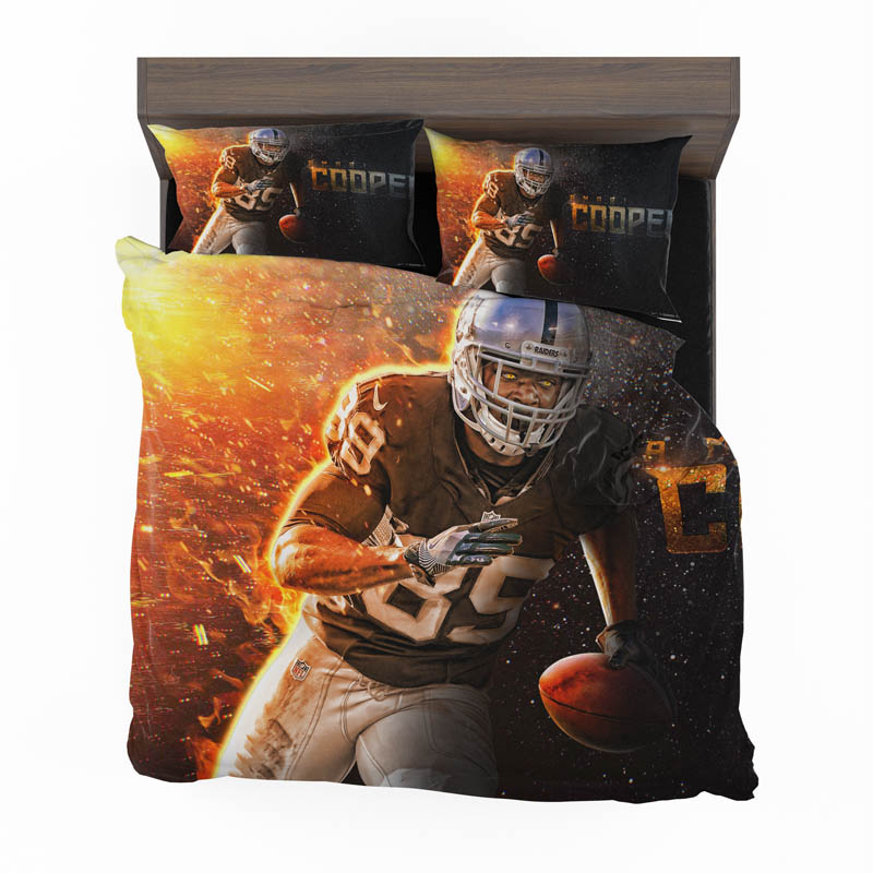 Amari Cooper Oakland Raiders Nfl Football Duvet Cover and Pillowcase Set Bedding Set Amari Cooper Oakland Raiders Nfl Football Duvet Cover and Pillowcase Set Bedding Set