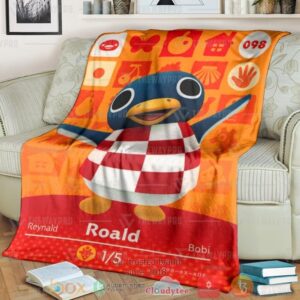 Animal Crossing Happy Home Designer Amiibo Card Custom Soft Blanket 3
