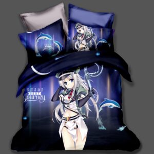 Animation Girl Comic Game 3 Duvet Cover and Pillowcase Set Bedding Set scaled 1