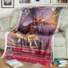 Anime Digimon Guilmon Custom Soft Blanket 1