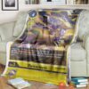 Anime Digimon Renamon Custom Soft Blanket 1