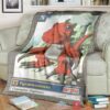 Anime Digimon Tyrannomon Series 2 Custom Soft Blanket 1