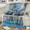 Anime Digimon Veemon Custom Soft Blanket 1