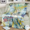 Anime Dragon Ball Ultimate Force Ssb Vegito Custom Soft Blanket