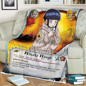 Anime Naruto Hinata Sherpa Blanket