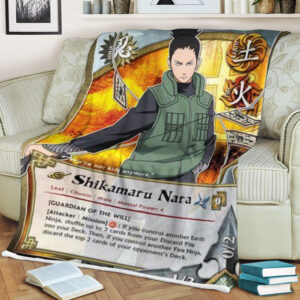 Anime Naruto Nara Sherpa Blanket