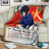 Anime Naruto Sasuke Sherpa Blanket 1