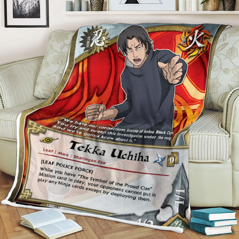 Anime Naruto Sherpa Blanket 1 Anime Naruto Sherpa Blanket 1