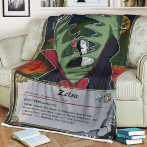 Anime Naruto Tekka Sherpa Blanket