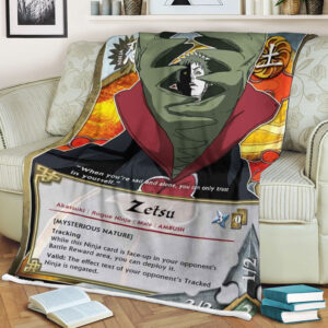 Anime Naruto Zetsu Sherpa Blanket