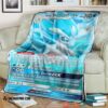 Anime Pokemon Alolan Sandslash Gx Sun Moon Promos Soft Blanket 4