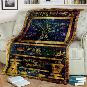 Anime Pokemon Ancient Staraptor Custom Blanket And Quilt