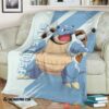 Anime Pokemon Blastoise Soft Blanket