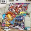 Anime Pokemon Blaziken Vmax Chilling Reign Blanket