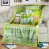 Anime Pokemon Bulbasaur 1St Edition Blanket
