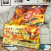 Anime Pokemon Charizard Ex Xy Promos Soft Blanket 3
