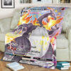 Anime Pokemon Charizard Vmax Full Print Soft Blanket
