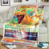 Anime Pokemon Charizard Vstar 2022 Soft Blanket