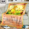 Anime Pokemon Charmander Base Set Soft Blanket 4