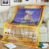 Anime Pokemon Cubone Full Print Soft Blanket