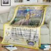 Anime Pokemon Detective Pikachu Blanket 2