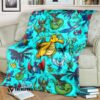 Anime Pokemon Dragon Quilt Blanket