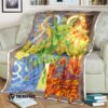 Anime Pokemon DragonS Ascent M Rayquaza P Groudon Pkyogre Custom Soft Blanket