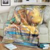 Anime Pokemon Dragonite Gx Custom Blanket And Quilt