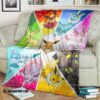 Anime Pokemon Eeveelutions Blanket