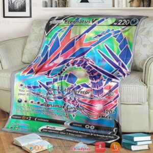 Anime Pokemon Eternatus Soft Blanket