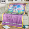 Anime Pokemon Galarian Ponyta Full Print Soft Blanket