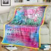 Anime Pokemon Glaceon And Sylveon Duo Card Soft Blanket