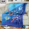 Anime Pokemon Greninja Soft Blanket