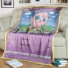 Anime Pokemon Jigglypuff Common Custom Blanket And Quilt