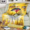 Anime Pokemon Level Ball Trainer Soft Blanket 4