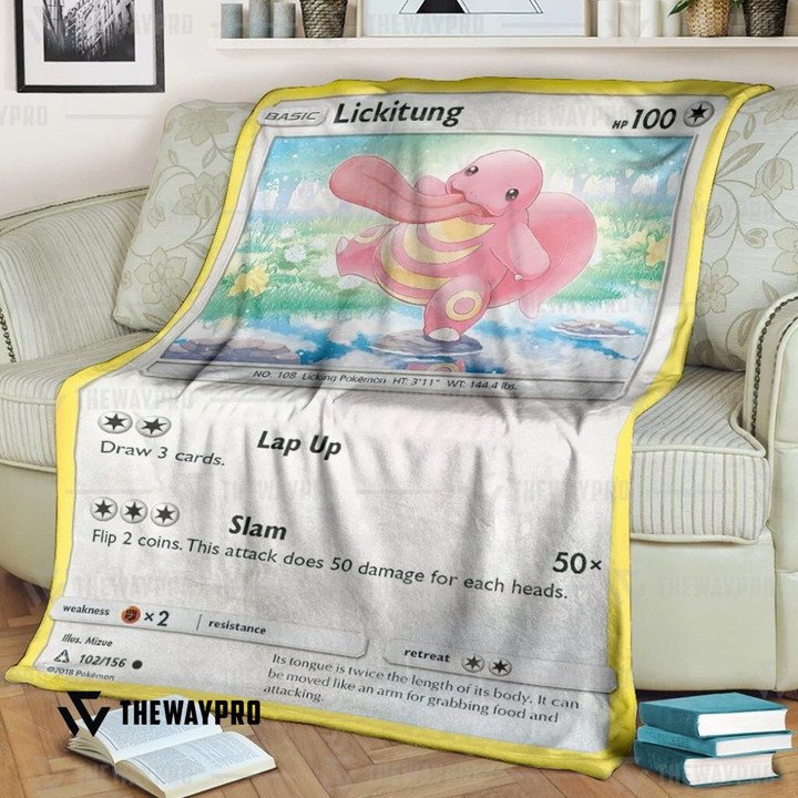 Anime Pokemon Lickitung Bedding Set Quilt Blanket Anime Pokemon Lickitung Bedding Set Quilt Blanket