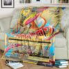 Anime Pokemon M Pidgeot Ex Evolutions Quilt Blanket