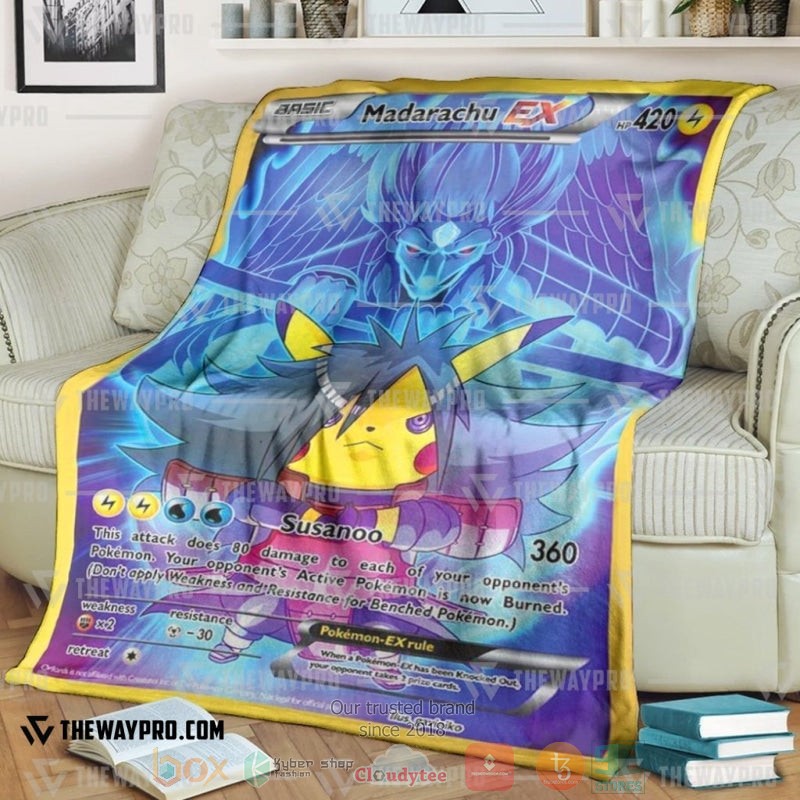 Anime Pokemon Madarachu Soft Blanket 3 Anime Pokemon Madarachu Soft Blanket 3