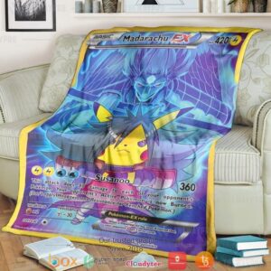 Anime Pokemon Madarachu Soft Blanket