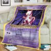 Anime Pokemon Mewtwo Evolutions Quilt Blanket