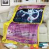 Anime Pokemon Mewtwo Expedition Soft Blanket 1