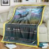 Anime Pokemon Mightyena Kalos Starter Set Quilt Blanket
