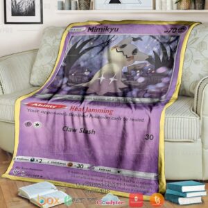 Anime Pokemon Mimikyu Darkness Ablaze Soft Blanket