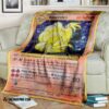 Anime Pokemon Ninetales Holo 1St Edition Blanket
