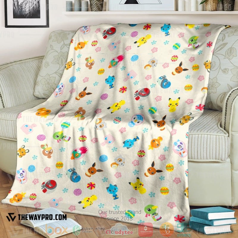 Anime Pokemon Poke Toy Soft Blanket Anime Pokemon Poke Toy Soft Blanket