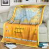 Anime Pokemon Rhyhorn Quilt Blanket