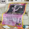 Anime Pokemon RocketS Mewtwo Soft Blanket