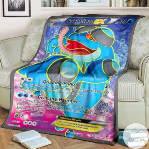 Anime Pokemon Seismitoad Ex Custom Blanket