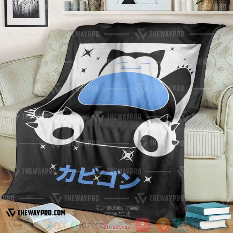 Anime Pokemon Snorlax Blanket Anime Pokemon Snorlax Blanket