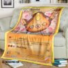 Anime Pokemon Stunfisk Legendary Treasures Blanket